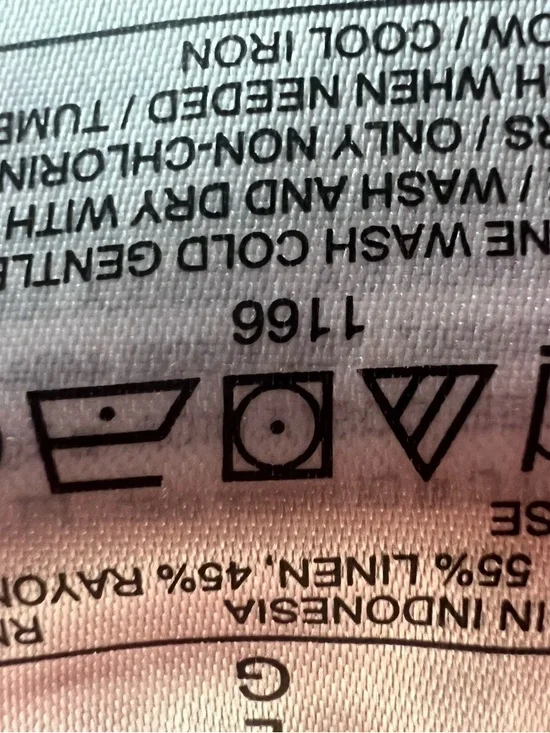 Women’s Linen Casual Drawstring Shorts - Coral Pink - Picture 4 of 5